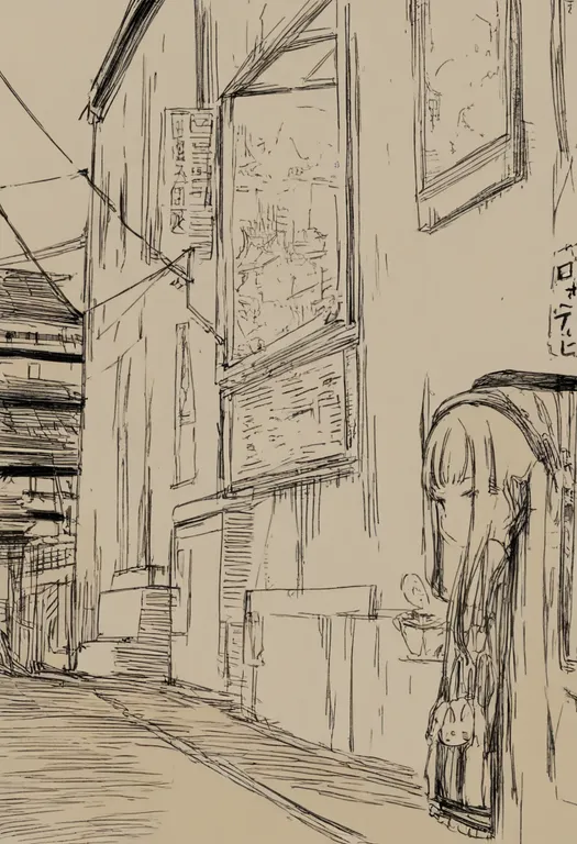 masterpiece, best quality, general, hamao, 1girl, solo — by k3scat, made with ComfyUI