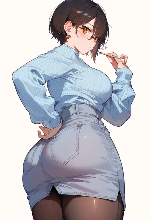 masterpiece, best quality, score_7, safe, nisekoi, solo, simple background — by k3scat, made with ComfyUI