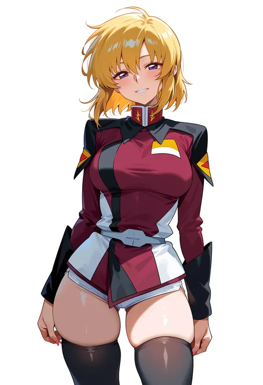 masterpiece, best quality, score_7, safe, gundam seed destiny, solo, simple background — by k3scat, made with ComfyUI
