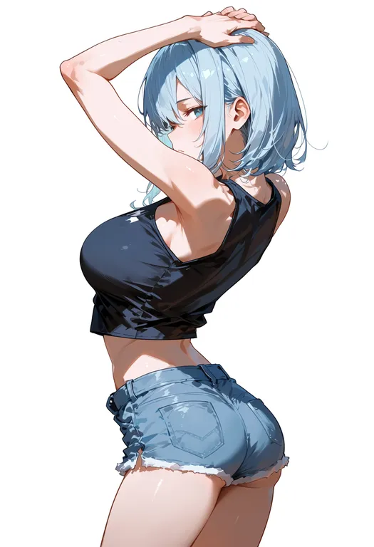 masterpiece, best quality, score_7, safe, kantai collection (anime), solo, simple background — by k3scat, made with ComfyUI