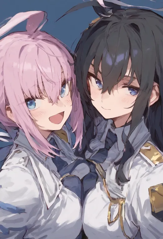masterpiece, best quality, general, symmetrical docking, multiple girls — by k3scat, made with ComfyUI