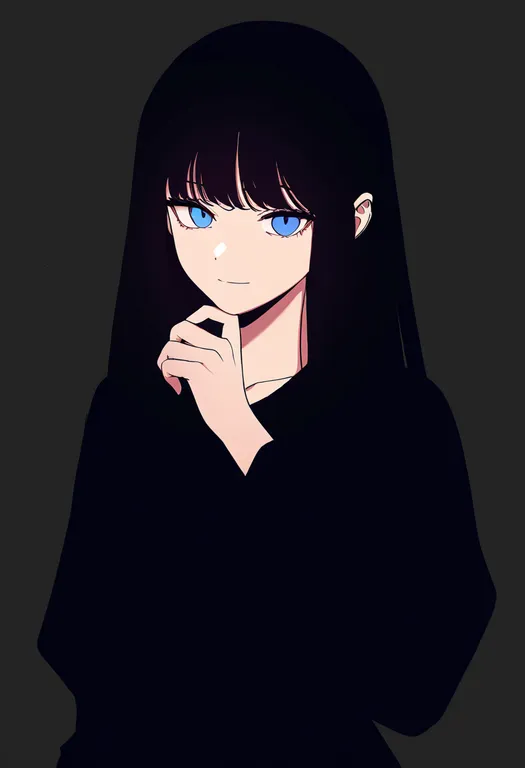 masterpiece, best quality, newest, absurdres, highres, safe, shiny, 1girl, solo, simple_background — by k3scat, made with ComfyUI