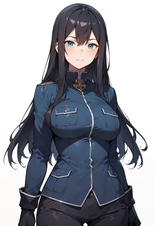 masterpiece, best quality, score_7, safe, lord el-melloi ii case files, solo, simple background — by k3scat, made with ComfyUI