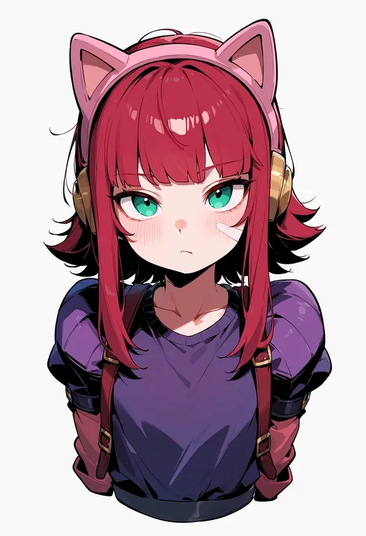 masterpiece, best quality, score_7, safe, annie (league of legends), league of legends, solo, upper body… — by k3scat, made with ComfyUI