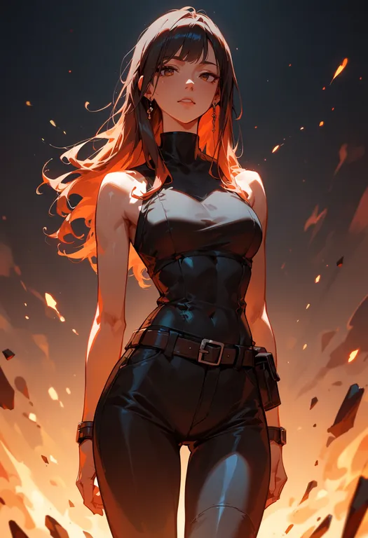 masterpiece, best quality, score_7, safe, embers, 1girl, solo — by k3scat, made with ComfyUI
