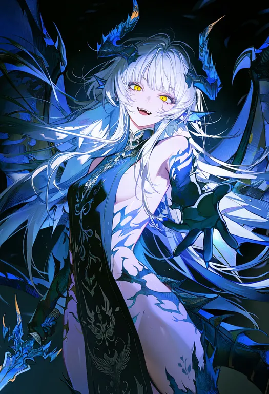 魔物娘-龙娘-01 — by 💤💤💤, made with ComfyUI