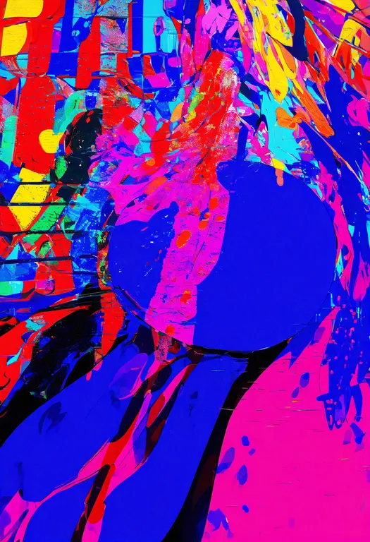 masterpiece, best quality, newest, absurdres, highres, safe, colorful_background, 1girl, solo — by k3scat, made with ComfyUI