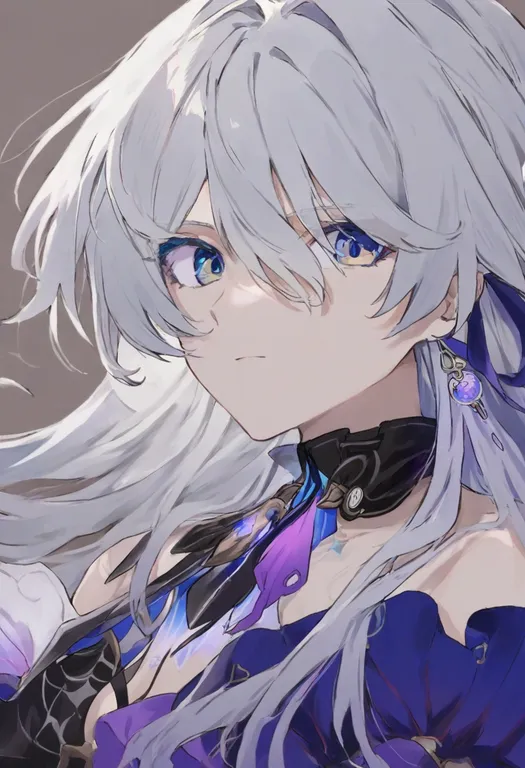 masterpiece, best quality, general, evernight (honkai: star rail), honkai: star rail, solo, upper body… — by k3scat, made with ComfyUI