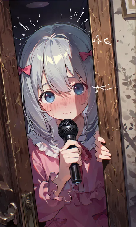 1girl, medium shot, bedroom, indoor, soft lighting, warm colors, door, partially opened door, (@youguo naberu:1.5)… — by 9919919, made with ComfyUI