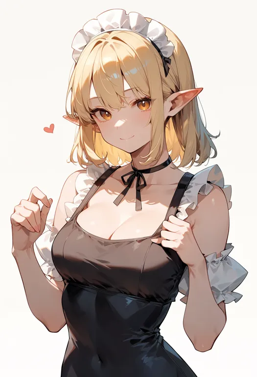 masterpiece, best quality, score_7, safe, fairy maid (touhou), touhou, solo, upper body, simple background — by k3scat, made with ComfyUI