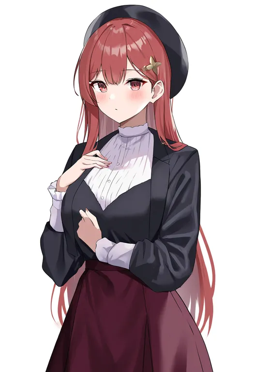 masterpiece, best quality, newest, absurdres, highres, safe, atelier_(series), solo, simple_background — by k3scat, made with ComfyUI