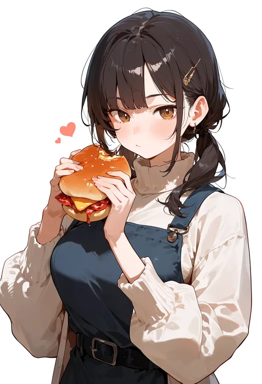 masterpiece, best quality, score_7, safe, konnyaku (food), 1girl, solo, upper body, simple background — by k3scat, made with ComfyUI