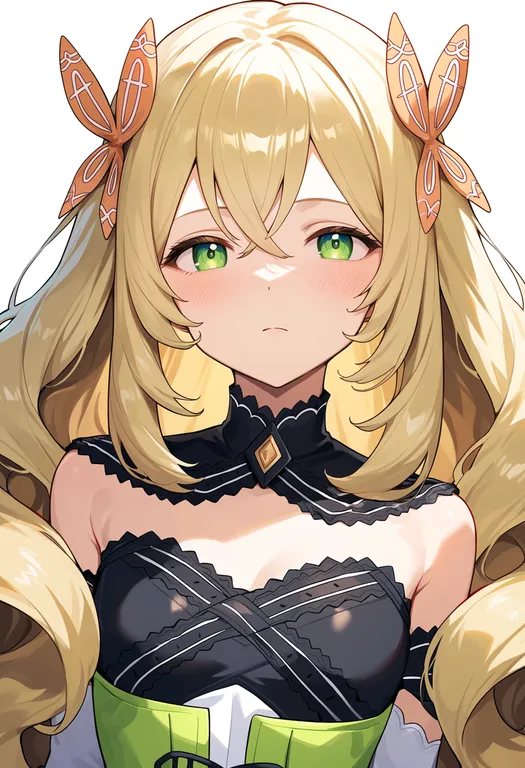 masterpiece, best quality, score_7, safe, celine (fire emblem), fire emblem, solo, upper body, simple background — by k3scat, made with ComfyUI