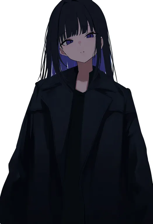 masterpiece, best quality, newest, absurdres, highres, safe, open_coat, 1girl, solo, simple_background — by k3scat, made with ComfyUI