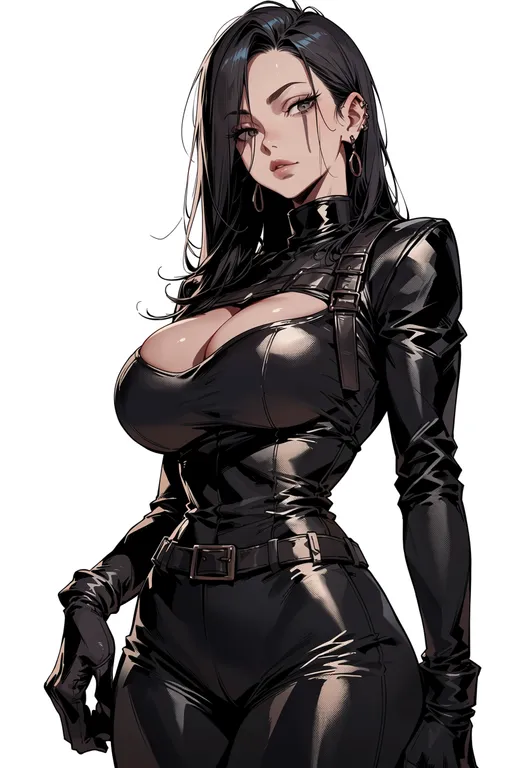 masterpiece, best quality, score_7, safe, drifters, solo, simple background — by k3scat, made with ComfyUI
