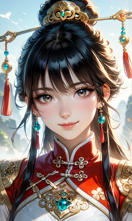 masterpiece, best quality, highres, absurdres, year_2025, year_2026, (next-gen 2.5D Chinese donghua style:1.4)… — by Sandy, made with ComfyUI