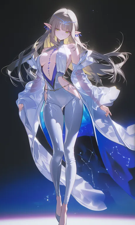 1girl, magical girl, high elf, pointy ears, full body, highly detailed, sexy elven sorceress, luxurious arcane fashion… — by GGF, made with ComfyUI
