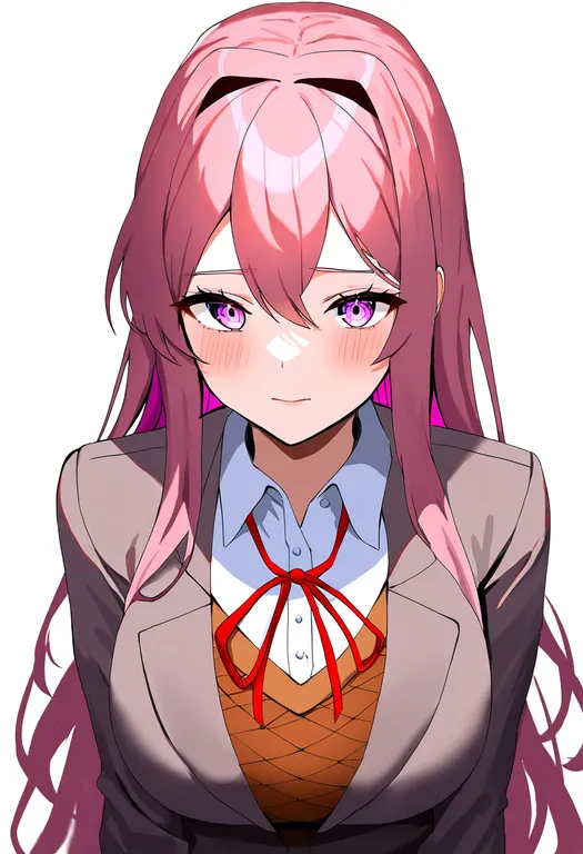 masterpiece, best quality, newest, absurdres, highres, safe, natsuki_(doki_doki_literature_club)… — by k3scat, made with ComfyUI