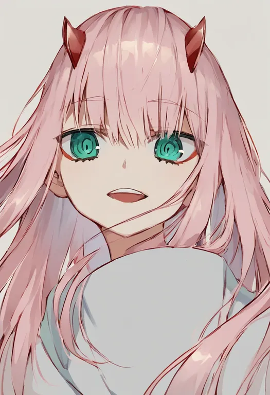 masterpiece, best quality, general, zero two (darling in the franxx), darling in the franxx, solo, upper body… — by k3scat, made with ComfyUI