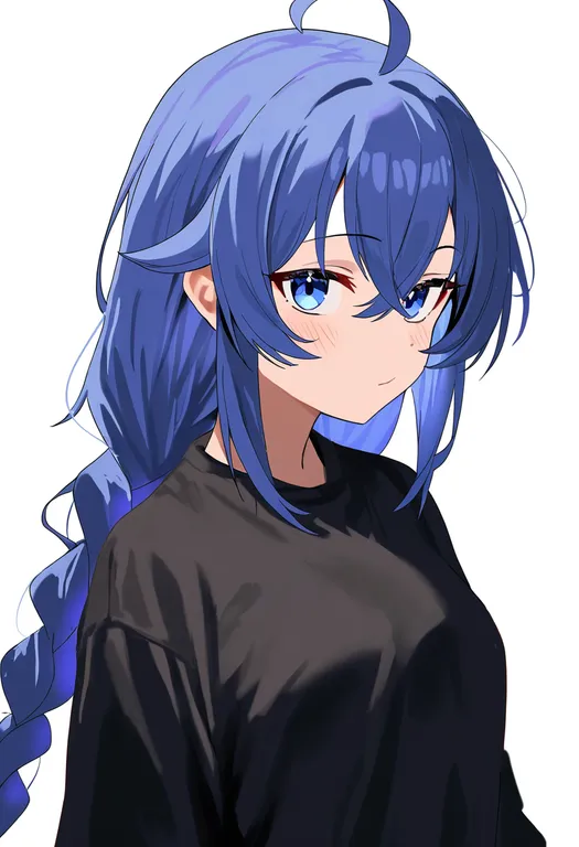 masterpiece, best quality, newest, absurdres, highres, safe, roxy_migurdia, solo, upper_body, simple_background — by k3scat, made with ComfyUI