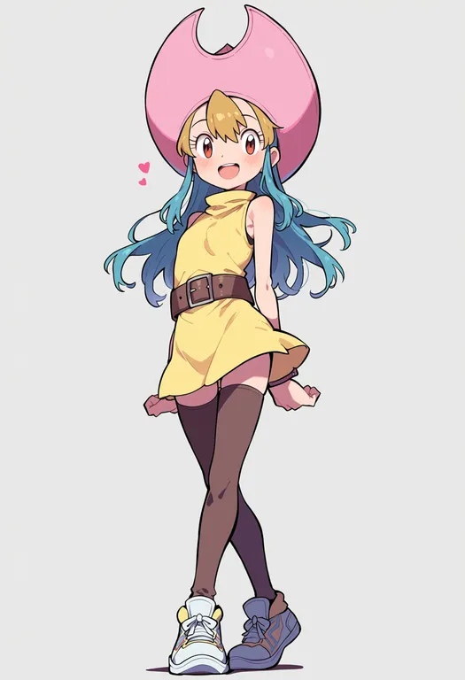 masterpiece, best quality, score_7, safe, digimon adventure, solo, simple background — by k3scat, made with ComfyUI