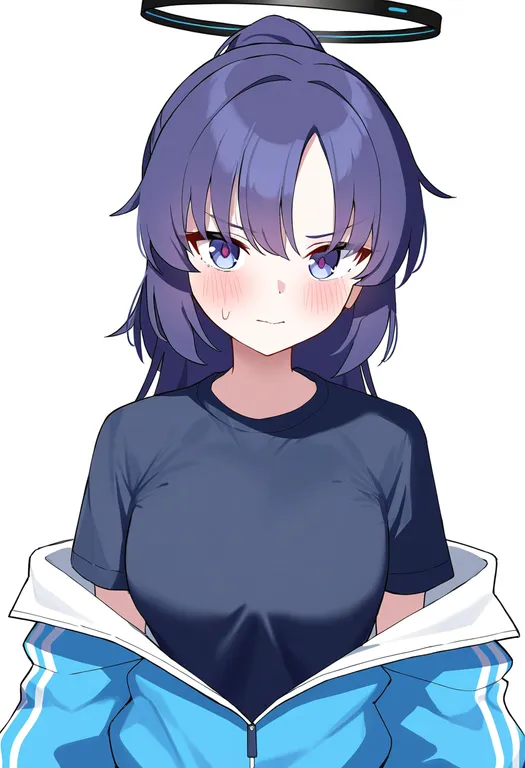 masterpiece, best quality, newest, absurdres, highres, safe, yuuka_(track)_(blue_archive), blue_archive, solo… — by k3scat, made with ComfyUI