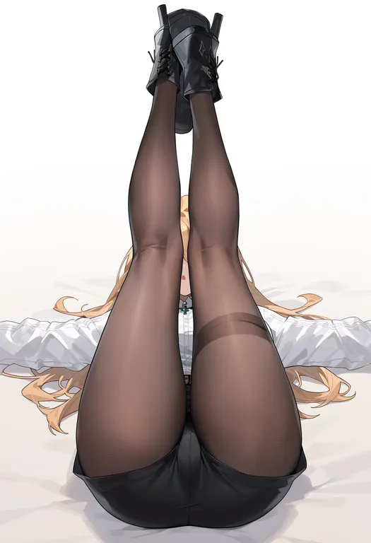 masterpiece, best quality, score_7, safe, leg focus, 1girl, solo — by k3scat, made with ComfyUI