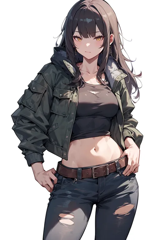 masterpiece, best quality, score_7, safe, shinza bansho series, solo, simple background — by k3scat, made with ComfyUI