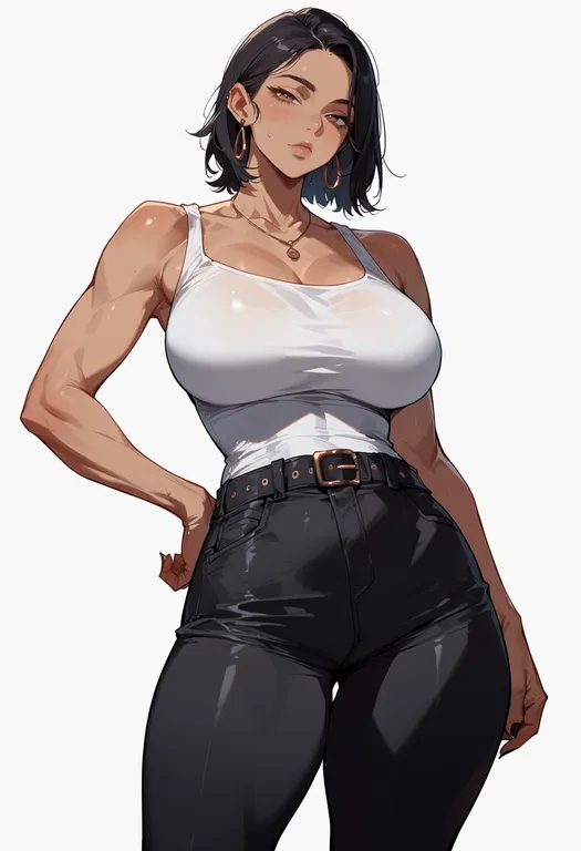 masterpiece, best quality, score_7, safe, hip focus, 1girl, solo — by k3scat, made with ComfyUI
