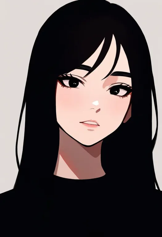 masterpiece, best quality, newest, absurdres, highres, safe, eyebrows, 1girl, solo, portrait, simple_background — by k3scat, made with ComfyUI