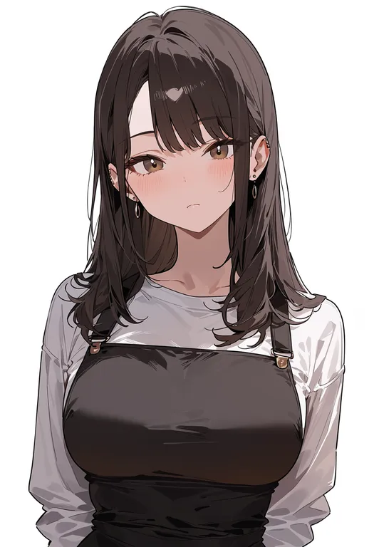 masterpiece, best quality, score_7, safe, canned coffee, 1girl, solo, upper body, simple background — by k3scat, made with ComfyUI