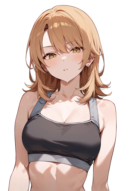 masterpiece, best quality, score_7, safe, isshiki iroha, solo, upper body, simple background — by k3scat, made with ComfyUI