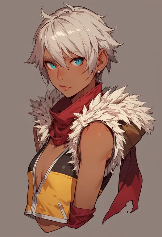 masterpiece, best quality, score_7, safe, sniper (ragnarok online), ragnarok online, solo, upper body, simple background — by k3scat, made with ComfyUI