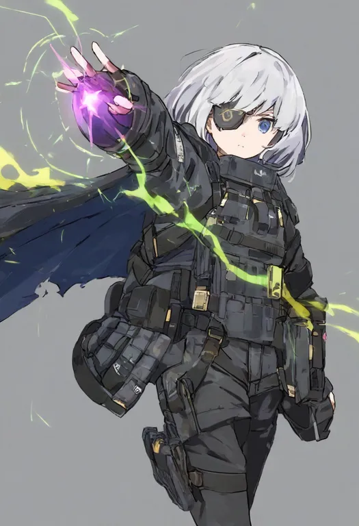 masterpiece, best quality, general, casting spell, 1girl, solo, simple background — by k3scat, made with ComfyUI