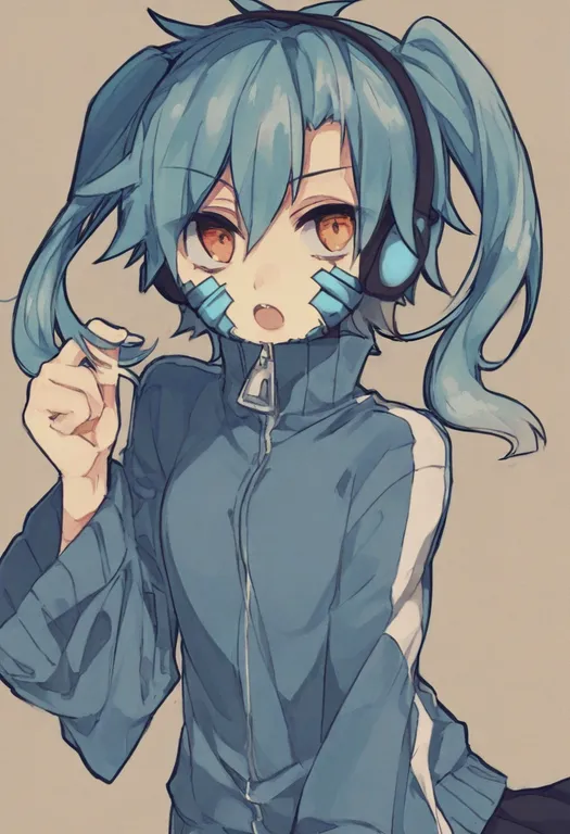 masterpiece, best quality, general, ene (kagerou project), kagerou project, solo, upper body, simple background — by k3scat, made with ComfyUI