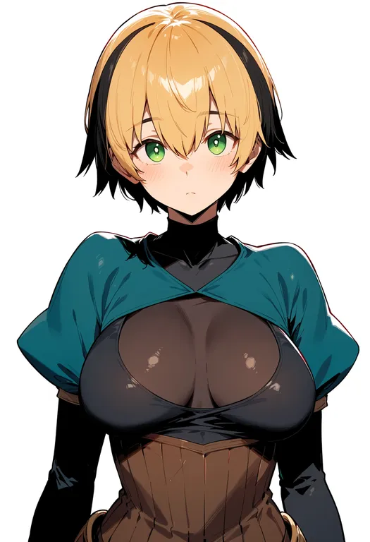 masterpiece, best quality, score_7, safe, gareth (fate), solo, upper body, simple background — by k3scat, made with ComfyUI