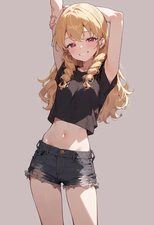 masterpiece, best quality, score_7, safe, aikatsu!, solo, simple background — by k3scat, made with ComfyUI