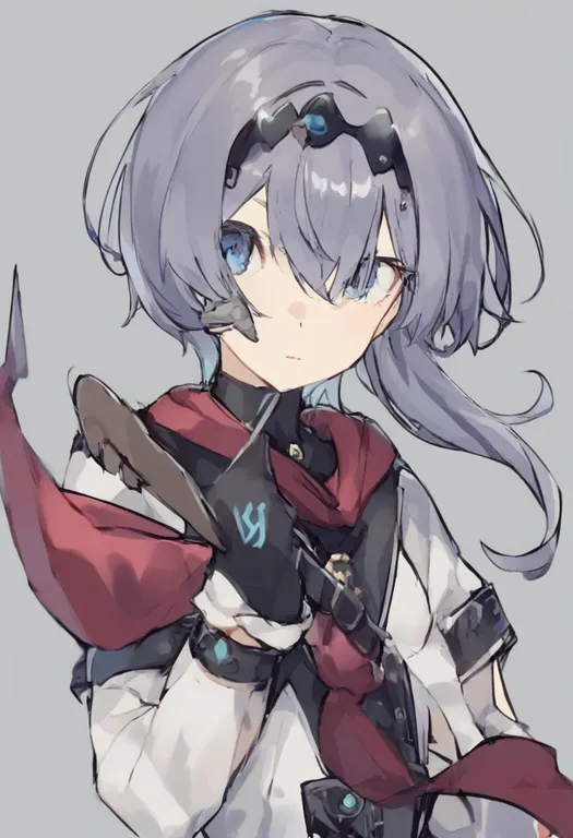 masterpiece, best quality, general, runes, 1girl, solo, simple background — by k3scat, made with ComfyUI