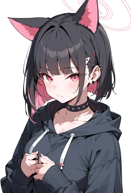 masterpiece, best quality, score_7, safe, kazusa (band) (blue archive), blue archive, solo, upper body… — by k3scat, made with ComfyUI