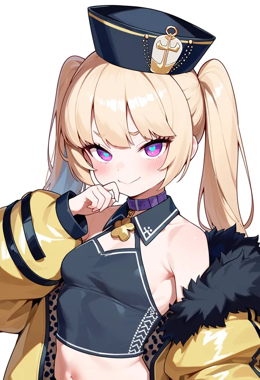 masterpiece, best quality, score_7, safe, bache (azur lane), azur lane, solo, upper body, simple background — by k3scat, made with ComfyUI
