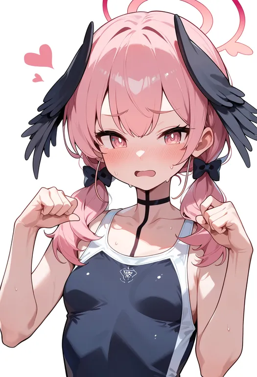masterpiece, best quality, score_7, safe, koharu (swimsuit) (blue archive), blue archive, solo, upper body… — by k3scat, made with ComfyUI