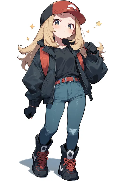 masterpiece, best quality, score_7, safe, pokemon gsc, solo, simple background — by k3scat, made with ComfyUI