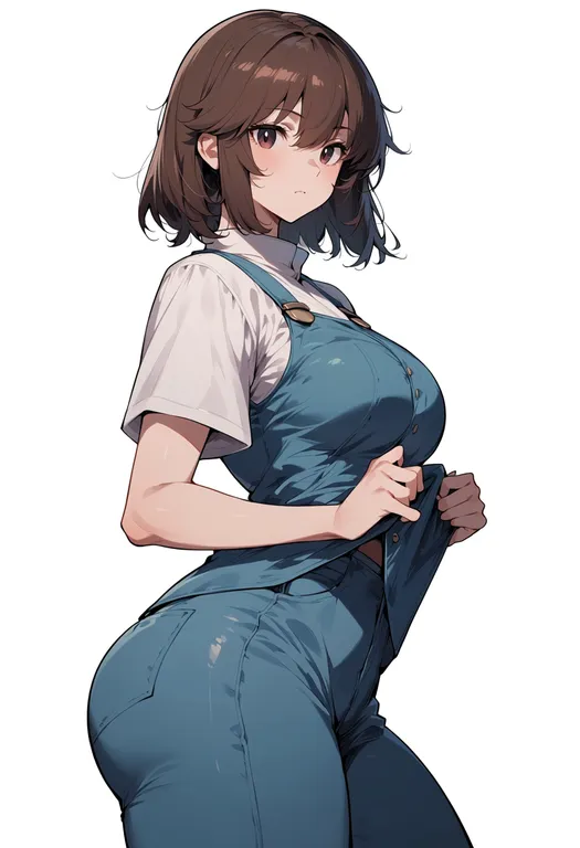masterpiece, best quality, score_7, safe, soukyuu no fafner, solo, simple background — by k3scat, made with ComfyUI