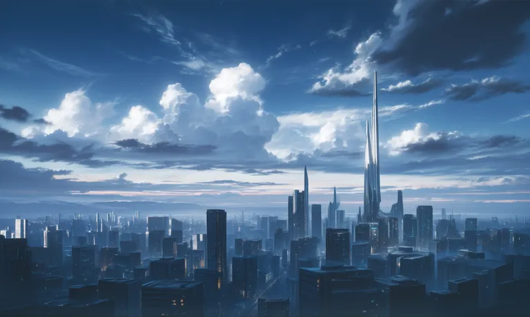 epic academy city skyline, dramatic sky, flagship school, cinematic, no humans, @NJSW33T, @fuhaoStyle, @tcpStyle… — by Coder24861, made with ComfyUI