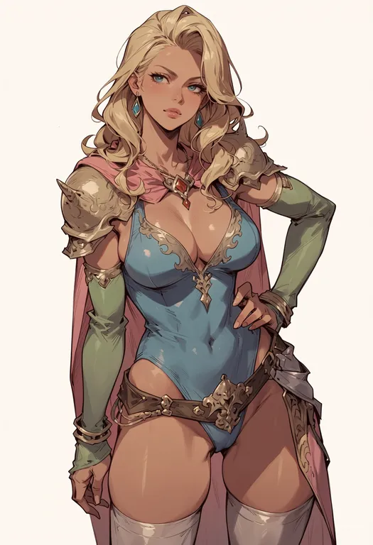 masterpiece, best quality, score_7, safe, final fantasy i, solo, simple background — by k3scat, made with ComfyUI