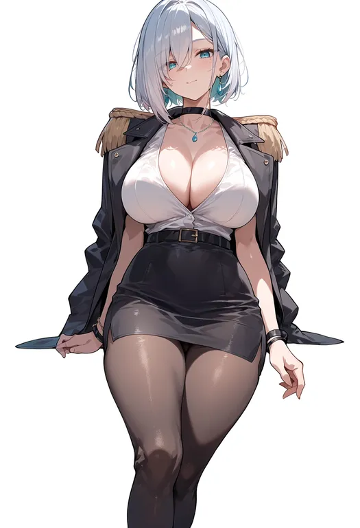 masterpiece, best quality, score_7, safe, gleam garden no shoujo, solo, simple background — by k3scat, made with ComfyUI