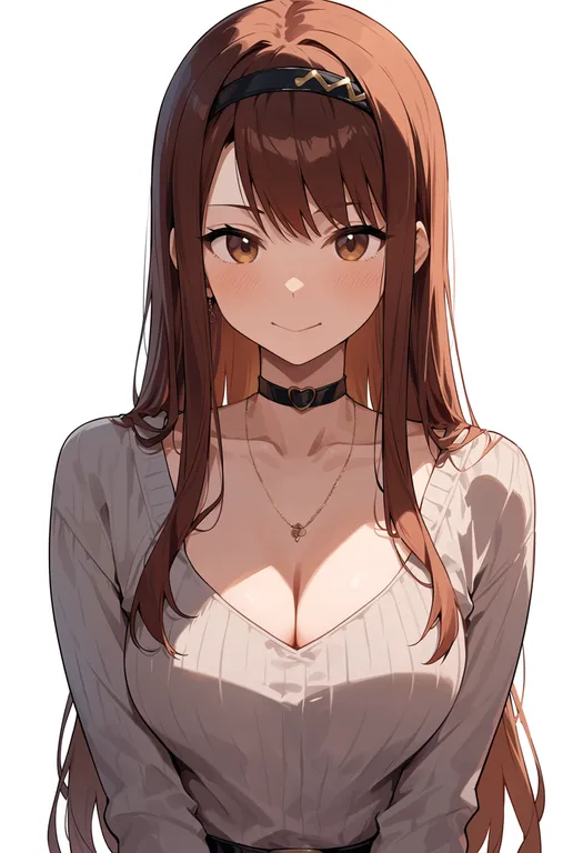 masterpiece, best quality, score_7, safe, tanaka kotoha, solo, upper body, simple background — by k3scat, made with ComfyUI