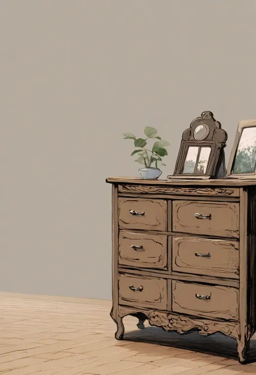 masterpiece, best quality, general, drawer, 1girl, solo, simple background — by k3scat, made with ComfyUI
