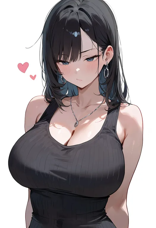 masterpiece, best quality, score_7, safe, watch fob, 1girl, solo, upper body, simple background — by k3scat, made with ComfyUI