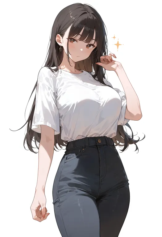 masterpiece, best quality, score_7, safe, real world location, 1girl, solo, simple background — by k3scat, made with ComfyUI